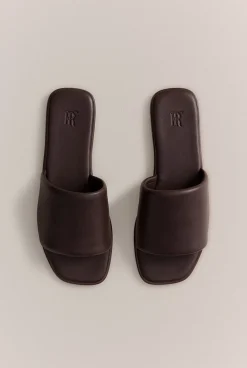 Sandals & Slides>Trenery Alice Slide Chocolate