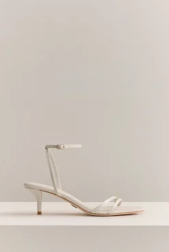 Heels & Wedges|Occasion Dresses & Outfits>Trenery Aubrey Kitten Heel Oyster