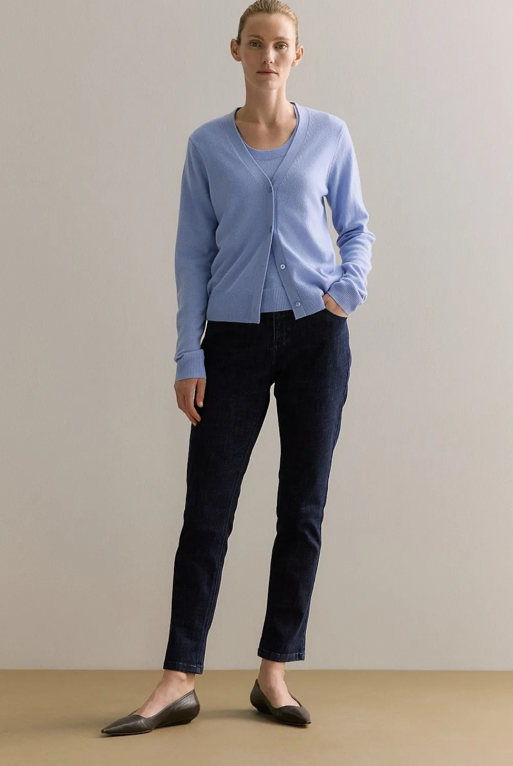 Pants|Denim & Jeans>Trenery Australian Cotton Blend Boyfriend Jean DarkIndigo