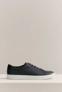 Shoes>Trenery Brett Leather Sneaker DarkNavy