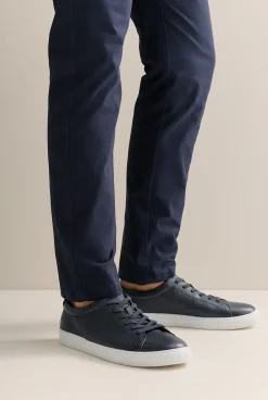 Shoes>Trenery Brett Leather Sneaker DarkNavy