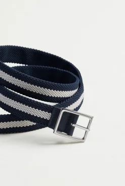 Belts>Trenery Joshua Reversible Belt Navy