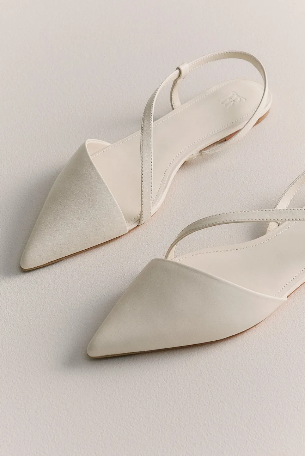 Flats>Trenery Leona Flat Oyster