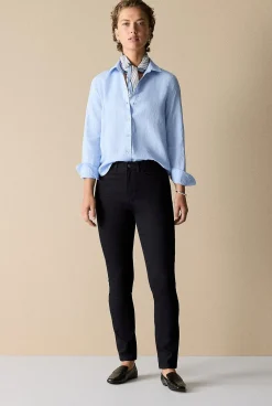 Shirts>Trenery Linen Classic Shirt PeriwinkleBlue