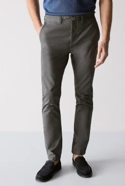 Chino Pants>Trenery Regular Chino Pant Smoke