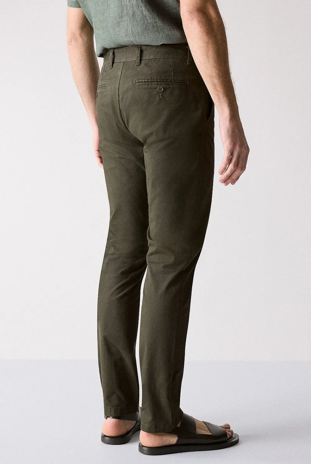 Pants|Chino Pants>Trenery Regular Chino Pant Kelp