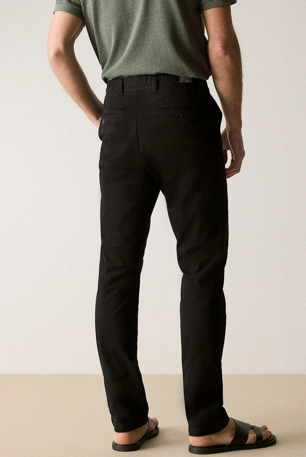 Pants|Chino Pants>Trenery Regular Chino Pant Black