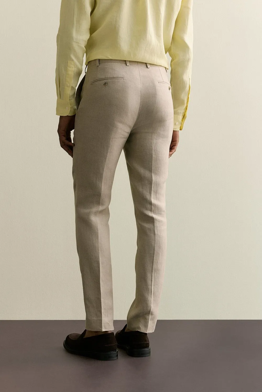 Pants|Suits & Tailoring>Trenery Regular Fit Belgian Linen Pant Flax