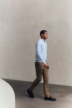 Pants|Chino Pants>Trenery Regular Fit Modern Chino Pant KhakiBrown