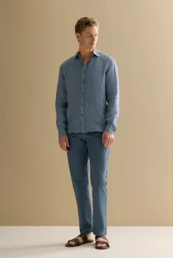 Chino Pants>Trenery Regular Fit Modern Chino Pant PetrolBlue