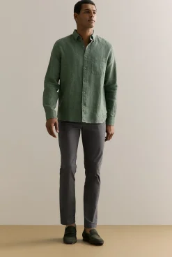 Chino Pants>Trenery Regular Fit Modern Chino Pant Charcoal