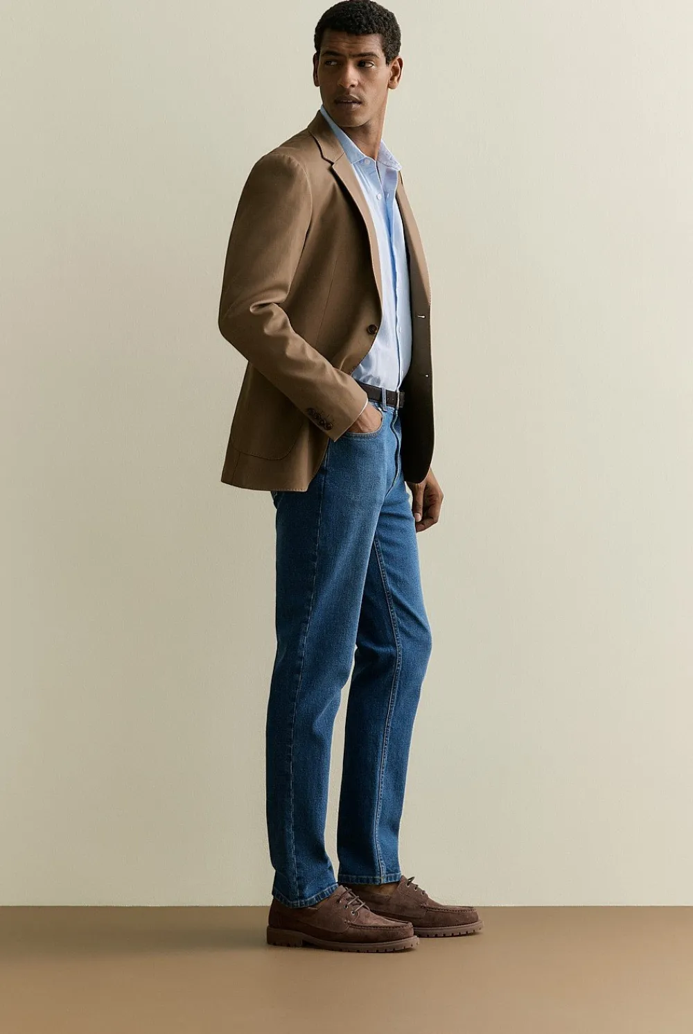 Denim & Jeans|Pants>Trenery Relaxed Fit Mid Wash Jean IndigoBlue