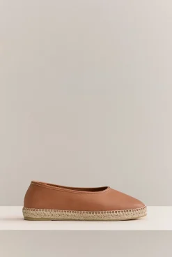 Flats>Trenery Sawyer Espadrille Flat Russet