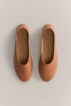 Flats>Trenery Sawyer Espadrille Flat Russet
