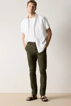 Chino Pants>Trenery Slim Chino Pant Kelp