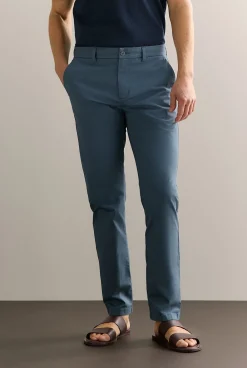 Pants|Chino Pants>Trenery Slim Fit Modern Chino Pant PetrolBlue