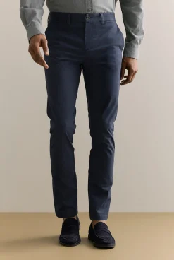 Pants|Chino Pants>Trenery Slim Fit Modern Chino Pant Navy