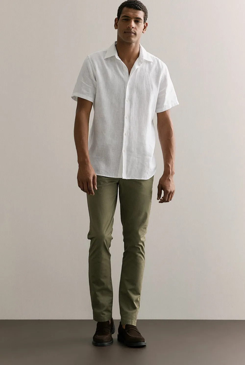 Pants|Chino Pants>Trenery Slim Fit Modern Chino Pant HunterGreen