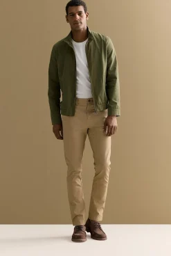 Pants|Chino Pants>Trenery Slim Fit Modern Chino Pant Desert