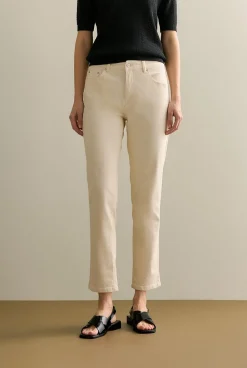 Pants|Denim & Jeans>Trenery Undyed Natural Denim Boyfriend Jean Ecru