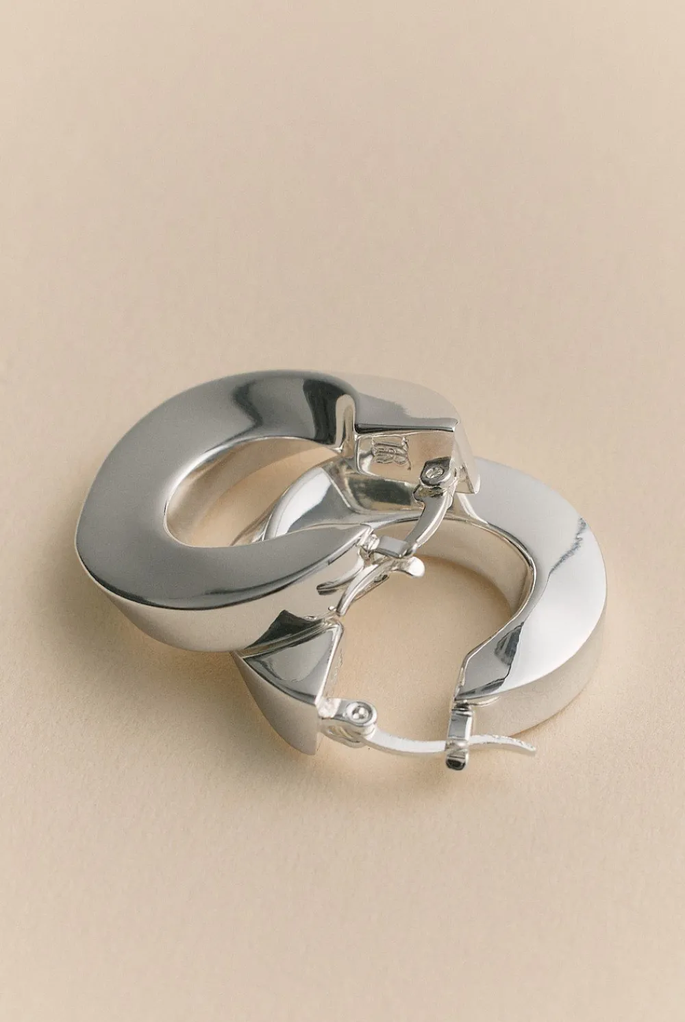 Jewellery|Occasion Dresses & Outfits>Trenery Vera Hoop Earrings Silver