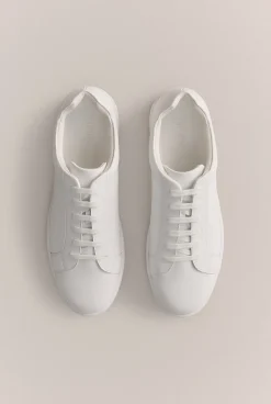Shoes>Trenery Woodhead Leather Sneaker White